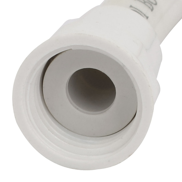 20mm F1/2 G1/2 Thread 1.5M Length PVC Handheld Shower Hose Pipe White -  Bed Bath & Beyond - 18463685